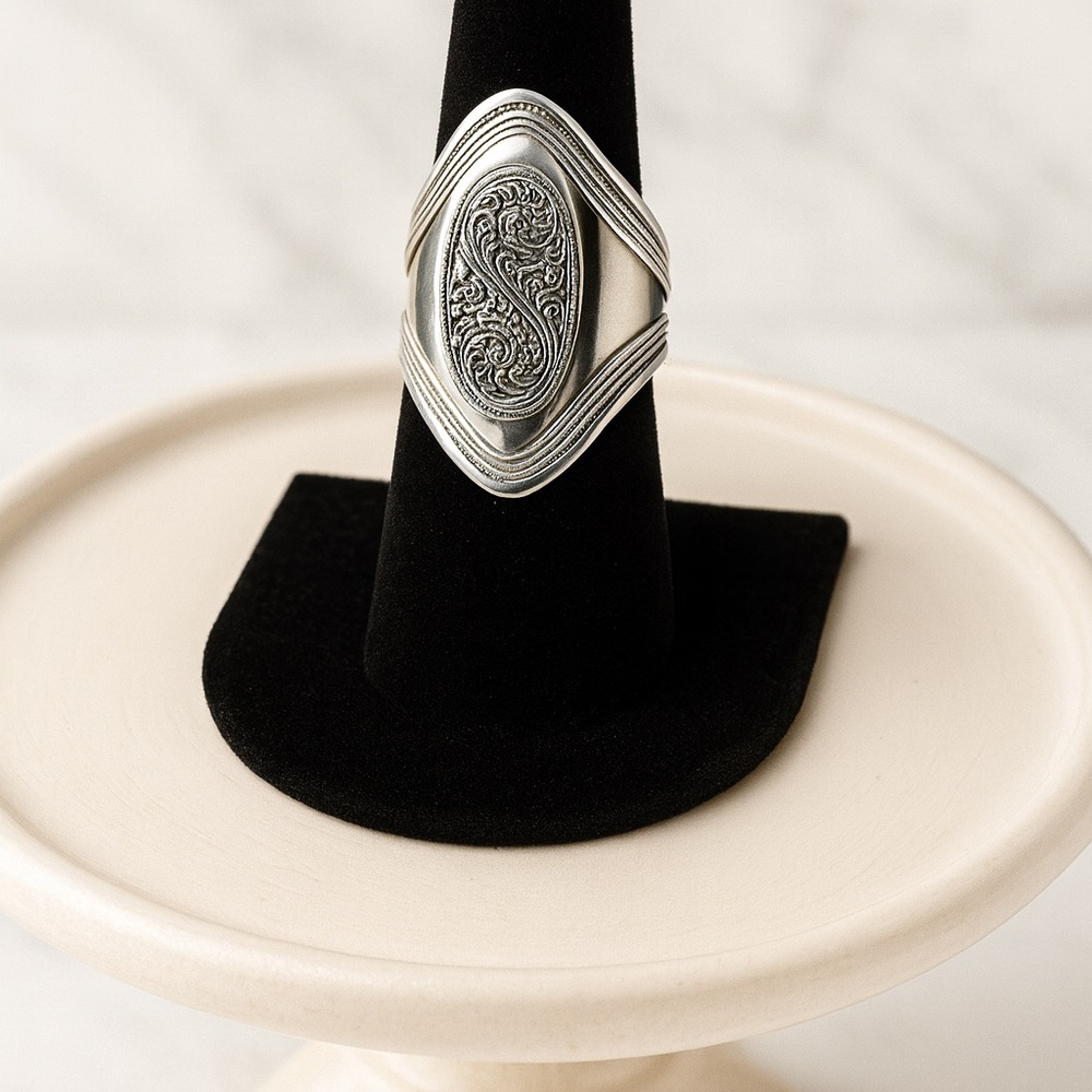 Sterling Silver "S" Ring